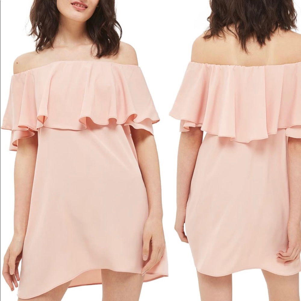 Topshop Blush Pink Dress